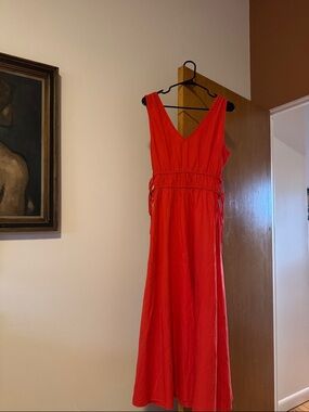 Sandbar Dress in Poppy